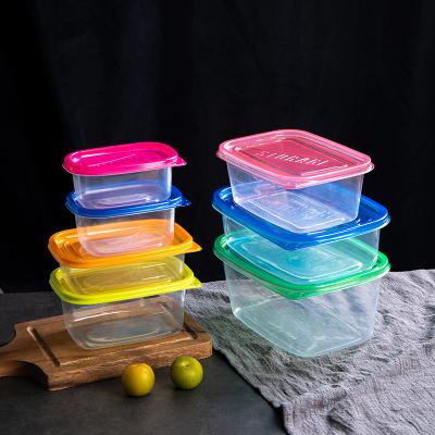 China Disposable Luxury Take Away Box Food Storage PP Plastic Plastic Food Container for sale