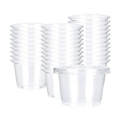 China Top Quality Best Price Disposable Plastic Cups Recyclable Ice Cream Cup With Lid for sale