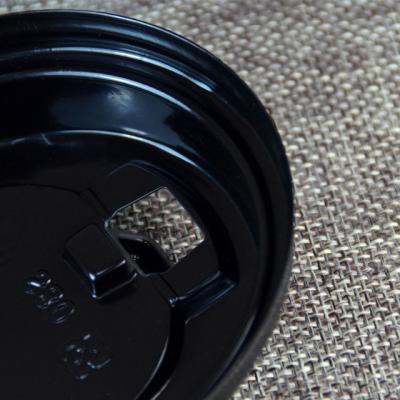 China Dome Child Safe Recyclable Black Lids One Size Fits All 10 Travel Lid 12 16 & 20 Ounce To Go Beverage CupsCafes & Coffees To Go for sale