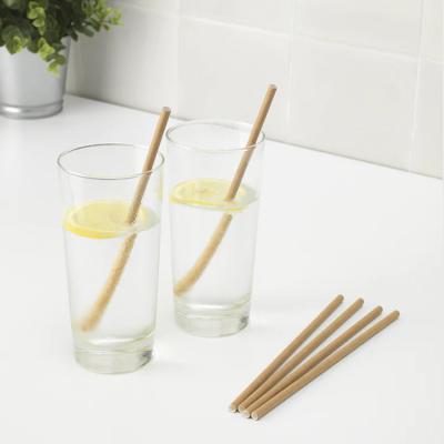 China Natural Eco Friendly Biodegradable Drinking Straws Durable Disposable Striped Paper Drinking Straws White Paper Straws for sale