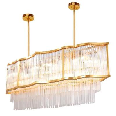 China Wholesale Modern Pendant Lighting Gold Iron Light Fixture LED Modern Chandelier For Restaurants for sale