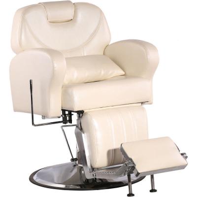 China Modern Beauty salon furniture barbershop equipment hair saloon chairs metal hairdressing chair antique barber chair for men for sale