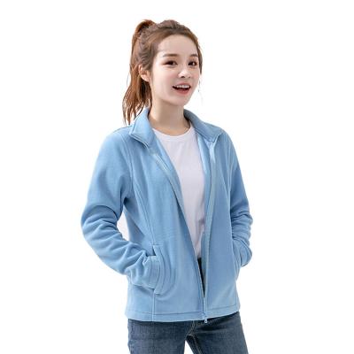 China New men's and women's heat fleece breathable thickened men's and women's fleece casual outdoor jacket for sale