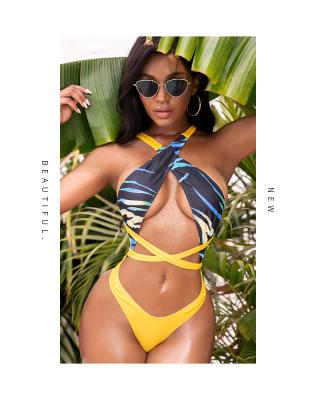 China New Women Breathable Summer Wear Unique Sexy Swimwear Bandage Swimming Charming Beautiful Bikini for sale