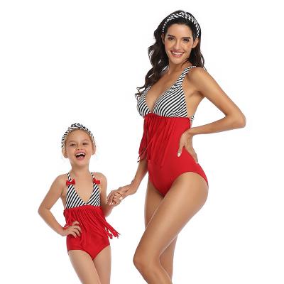 China 2020 New Sexy Women's Breathable Parent-child One-piece Swimwear for sale