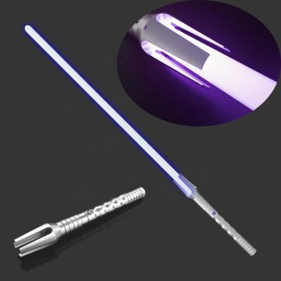 China YDD SABER RGB color version Lightsaber metal heavy dueling handle, rechargeable light saber for new and special gift for sale