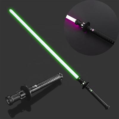 China Polycarbonate YDD Saber Metal Handle Aluminum Alloy Polycarbonate YDD Saber Metal Color Lightsaber Christmas USB Cosplay Single Dueling Toy for sale