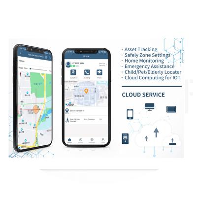 China Customizable tracking software 4G tracking with APP release and health report for sale
