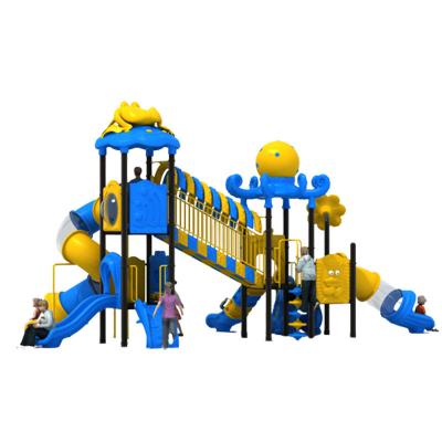 China Engineering Plastics + Galvanized Steel Pipe Hot Selling Children's Outdoor Amusement Animal Park Slide Equipment for sale