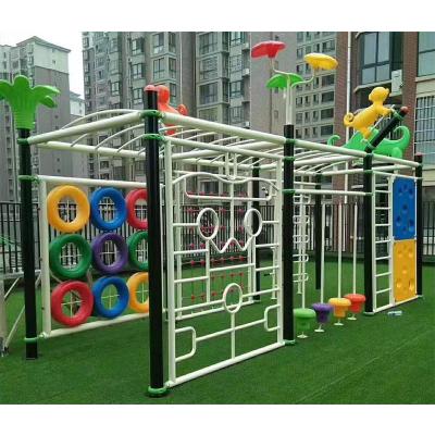 China Engineering Plastics + Galvanized Steel Pipe Customized High Quality Outdoor Children's Corridor Cultural Equipment for sale