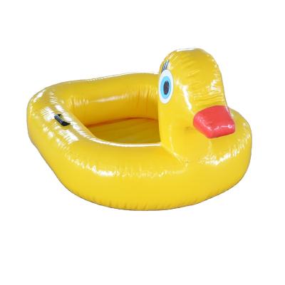 China Hot Sale PVC Factory Price Floating Toy In Water Park Inflatable Yellow Duck for sale