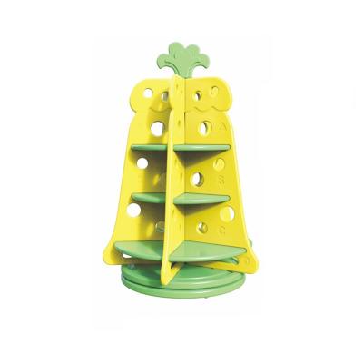 China Freestanding Selling Cartoon Modern Multi-layer Cute Child Shelf Freestanding Shelf for sale