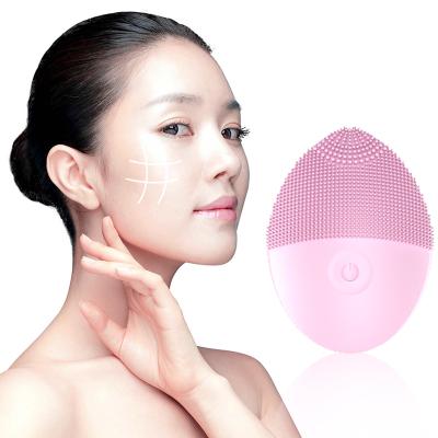 China Wholesale Custom Box Electric Silicone DEEP CLEANING Facial Cleansing Brush Exfoliating Face Brush for sale