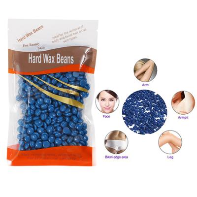 China 100g Organic Hard Wax Depilatory Hard Waxing Beans Depilatory Hard Wax Beans for sale