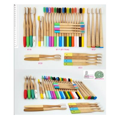 China 100% Natural Organic Bamboo Toothbrushes Biodegradable Disposable Bamboo Toothbrushes & Vegan Toothbrushes for sale