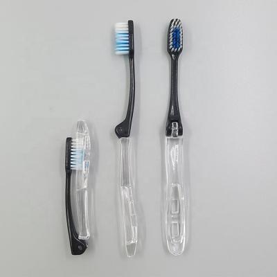 China Portable Custom Foldable Opp Bag Individual Package Foldable Toothbrush For Travel for sale