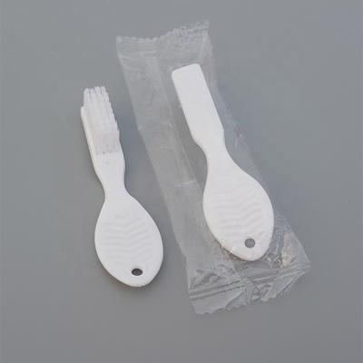 China Prison Use Cheapest Plastic Small Prison Toothbrush For Prisoner Polybag Package for sale