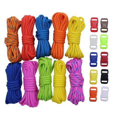 China Outdoor Survival Outdoor Gear Combo Paracord Crafting Kits With Buckles for sale