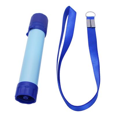 China Plastic Pouch Increasing Accessories EDC Personal Speed ​​Bushcraft Camping Water Filtration System With Strap for sale