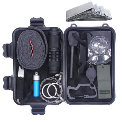 China Waterproof Survival Outdoor Survival and Camping Multitool Adventures Hiking Kit for sale