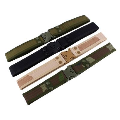 China Activities Camouflage Belt Nylon Rip-Stop Resistant Unisex Adjustable Comfortable Colored Bayonet Wholesale for sale