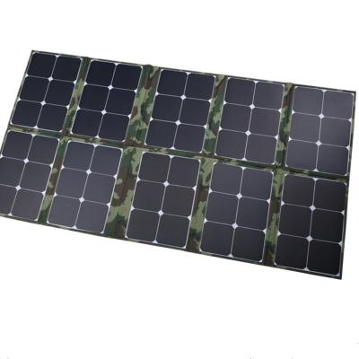 China Sunpower Portable Foldable Flexible Home Energy Charger 200W Solar System Cells Camping Solar Panels KS-200W for sale