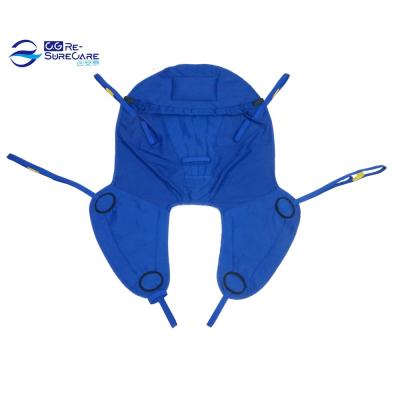 China Rehab Center Universal Disabled Patient Fully Padded Leg Toilet Transfer Lift Sling Strap From Bed To Wheelchair For Elderly Transfer for sale