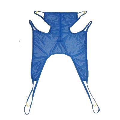 China Half Patient Dressing Rehabilitation Center Care Toileting Transfer Manual Mesh Lift Sling For Disabled Elderly for sale