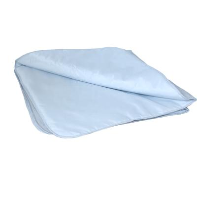 China The Adult Incontinence Plain Weave Bed Waterproof Absorbent Sheet Washable Reusable Pad For Bed Incontinence for sale