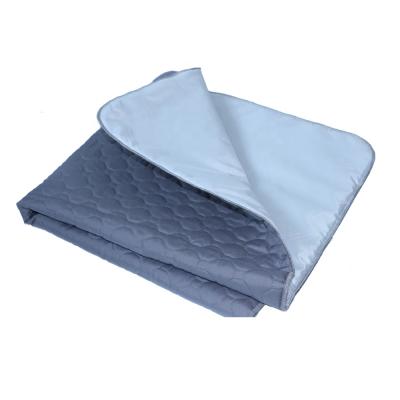 China Adult Bed Pads Waterproof Washable Reusable Incontinence Plain Weave for sale