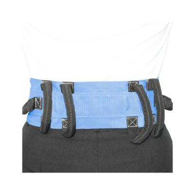 China High Standard Rehab Center Rehab Center Safety Gait Blue Elderly Patient Transfer Belt Custom Strap With Buckle For Rehab Center for sale