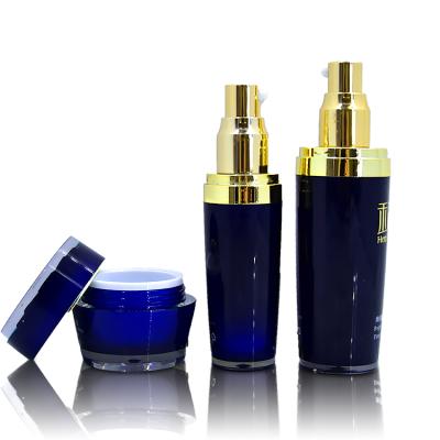 China 30g 30ml 60ml Cosmetic Packaging High End Skin Care Set Cosmetic Containers And Lotion Cream Bottle Jar Packaging for sale