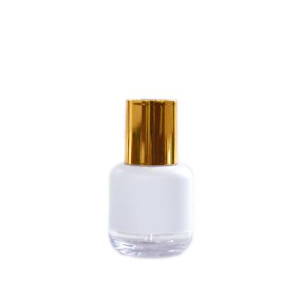 China 10ml 30ml Cosmetic Luxury Cosmetic Packaging With Gold Cap White Unique Dropper Bottle Facial Skin Care Serum Essential Oil Bottle for sale