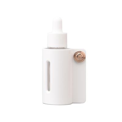 China White Unique Plastic Bottle Serum Cosmetic 30ml Luxury Cosmetic Dropper Bottle Packaging Skin Care Essential Oil for sale