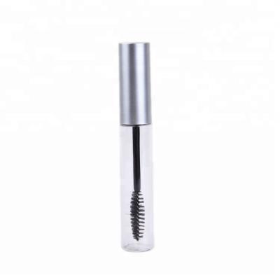 China 10ml Empty Body Clear Cap Vials Cosmetics 10ml Eyeliner Gel Eyeliner Gel Aluminum Packaging Brush Clear Mascara Tube for sale