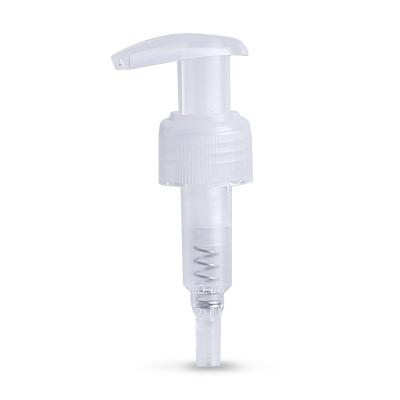 China Non Spill Eco Friendly 24/410 Screw Lock PP Cosmetic Plastic Cream Lotion Pump for sale