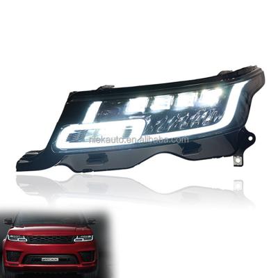 China For Range Rover Sport Plug and Play Four Beam Matrix LED Headlight Headlamp Assembly For Range Rover Sport Head Light Head Lamp 2014-2017 for sale