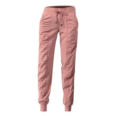 China Wholesale Custom High Waisted Pants Ladies GYM Sports Joggers Pants Autumn Fall Women's Pants Workout Track Breathable Yoga Gaiters for sale