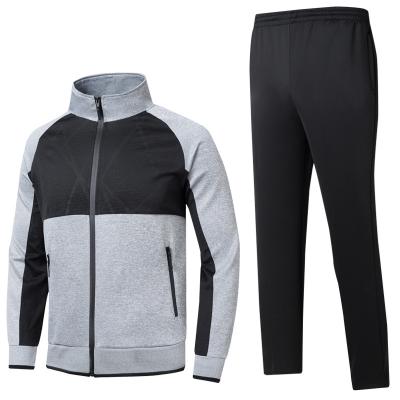 China Mens Breathable Quality Stitching Sports Training Sportswear Mens Running Tracksuits Jogging Tracksuits for sale