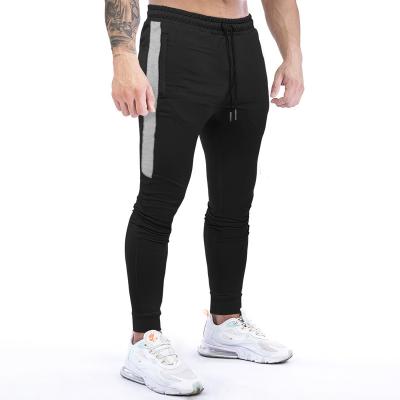 China New Custom Fitness Breathable Contrast Training Jogging Pants For Man Gym Training Sportswear Mens Casual Pants With Drawstring for sale