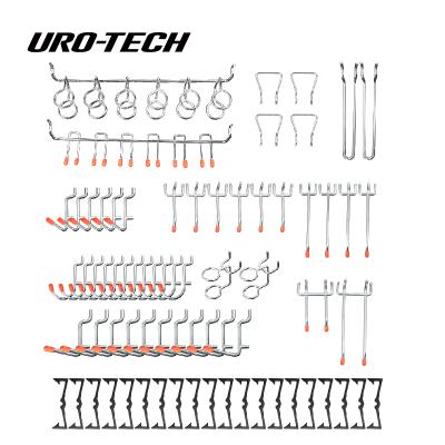 China General Industry 50pcs Pegboard Hook Kit with Basket for sale