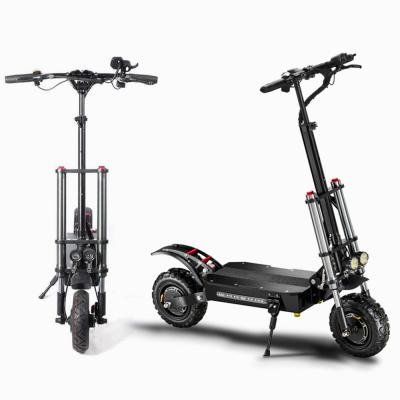 China Quickwheel Explorers 2 Wheel 60V 5400W Cheap Foldable Electric Scooter 11 Inch For Adults 1100*1300*450 mm for sale