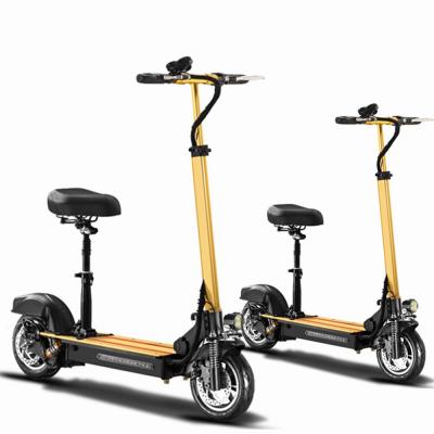 China New Arrive Quickwheel 500W Electric Cargo Scooter X7 Easy Ride Adults With Seat 1200*1080*210 mm for sale