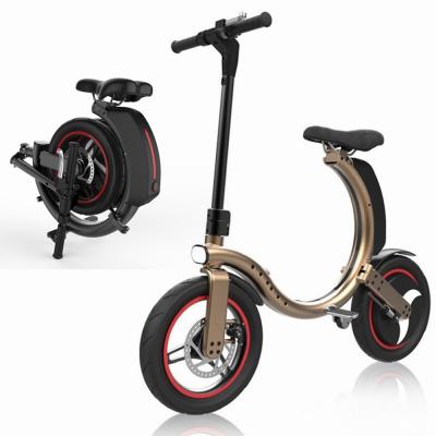 China Quickwheel C2 36V 300W 14 Inch Dual Motor Powerful Adult Foldable Electric Scooter for sale