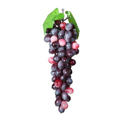 China Artificial Grape Home Decor Artificial Fruit Decor Wedding Decorative for sale