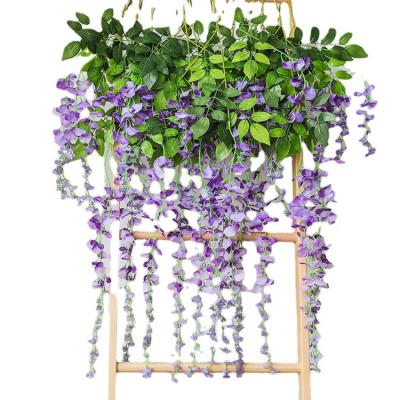 China Wholesale Wedding Wisteria Artificial Hanging Flowers Eco - Friendly for sale