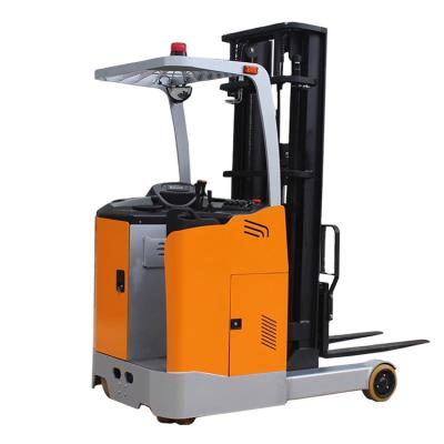 China Advertising Company Reach Truck EFORK Equipmax Stand-Up Electric Reach Truck for sale