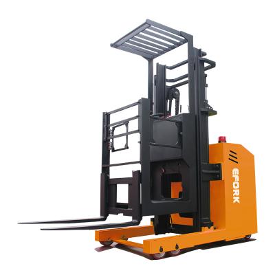 China High Level Advertising Company 24V 48V Electric Order Picker With Platform for sale