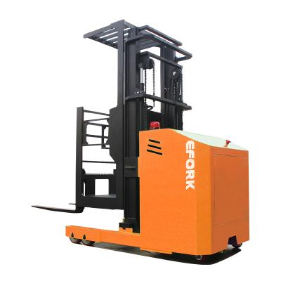 China Advertising Company 1000kg 4500mm Electric Order Picker With Platform With 1070mm Fork for sale