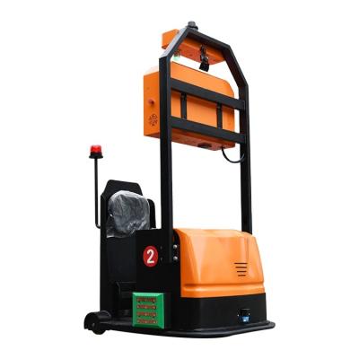 China Advertising company electric robot warehouse forklift handling equipment certification towing truck AGV for sale